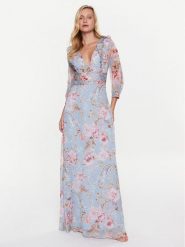 Liu Jo Sukienka letnia CA3378 TS030 Błękitny Regular Fit. Niebieskie sukienki damskie Liu Jo, bez wzorów, z syntetyku, bez ramiączek. Za 1,059.00 zł.