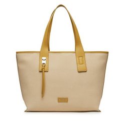Torebka Lasocki. Brązowe shopper bag Lasocki, bez wzorów, bez dodatków. Za 199.99 zł.