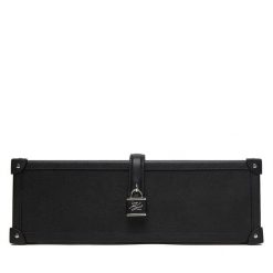 Torebka KARL LAGERFELD. Czarne torebki wieczorowe damskie KARL LAGERFELD, bez wzorów, bez dodatków. Za 1,199.00 zł.