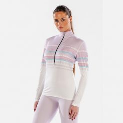 Koszulka termoaktywna Damska SURFANIC SWU2605. Białe koszulki damskie SURFANIC, bez wzorów, bez kołnierzyka, bez ramiączek. Za 199.99 zł.