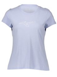 Mizuno Koszulka "Athletic" w kolorze szarym rozmiar: M. Szare bluzki damskie Mizuno, m, bez wzorów, bez kołnierzyka, bez ramiączek. Za 57.06 zł.