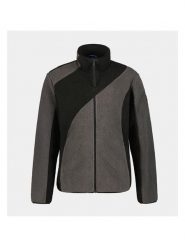 LUHTA Kurtka polarowa "Jutans" w kolorze szaro-czarnym rozmiar: XXL. Czarne kurtki damskie Luhta, xxl, bez wzorów, z materiału, bez kaptura. Za 165.31 zł.