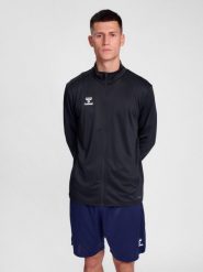 Bluza hmlESSENTIAL TRACK JACKET. Czerwone bluzy damskie Hummel, s, bez wzorów, z materiału, bez kaptura. Za 100.00 zł.