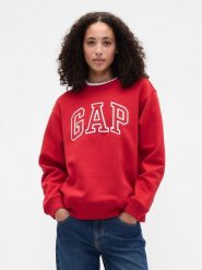 GAP Bluza w kolorze czerwonym rozmiar: XXL. Czerwone bluzy damskie GAP, xxl, bez wzorów, bez kaptura. Za 91.77 zł.