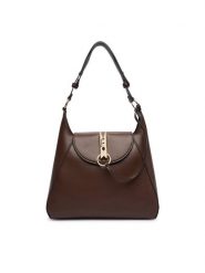 LOVE MOSCHINO Torebka JC4028PP1PLI0300 Brązowy. Brązowe torebki klasyczne damskie Love Moschino, ze skóry, bez dodatków. Za 949.99 zł.