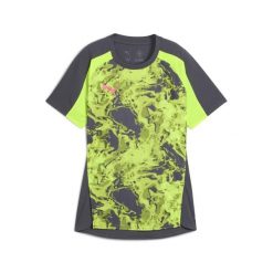 Damska koszulka piłkarska individualBLAZE PUMA Galactic Gray. Szare koszulki damskie Puma, bez wzorów, bez kołnierzyka, bez ramiączek. Za 119.70 zł.