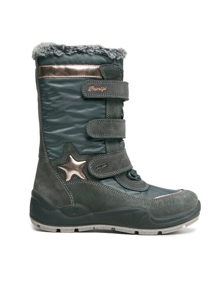 Primigi Kozaki GORE-TEX 4883055 D Szary. Szare kozaki dziewczęce Primigi, bez wzorów, z gore-texu, bez obcasa, bez zapięcia. Za 319.99 zł.