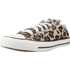 Buty CONVERSE CHUCK TAYLOR ALL STAR OX Nadruk zwierzęcy. Obuwie trekkingowe damskie Converse, z tkaniny, bez zapięcia. Za 258.46 zł.