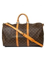 Louis Vuitton Torba podróżna w kolorze brązowo-jasnobrązowym - 50 x 26 x 22 cm rozmiar: onesize. Brązowe torby podróżne Louis Vuitton, bez wzorów, z materiału. Za 4,480.99 zł.