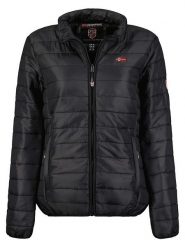 Geographical Norway Kurtka pikowana "Atika" w kolorze czarnym rozmiar: XL. Czarne kurtki damskie Geographical Norway, xl, bez wzorów, bez kaptura. Za 128.25 zł.