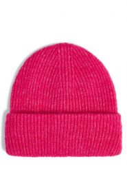 Marie Lund Czapka Kobiety Sztuczne włókno wyrazisty róż, ONE SIZE. Czerwone czapki damskie Marie Lund, bez wzorów, z włókna. Za 149.95 zł.