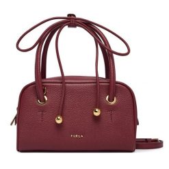 Torebka Furla. Czerwone torebki klasyczne damskie Furla, bez dodatków. Za 1,169.00 zł.
