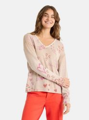LIEBLINGSSTÜCK Sweter "Alara" w kolorze beżowym rozmiar: 34. Brązowe swetry klasyczne damskie LIEBLINGSSTÜCK, bez kołnierzyka. Za 382.13 zł.