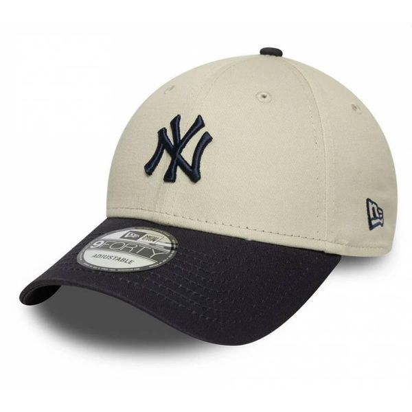 Czapka baseballowa New York Yankees Colour Block 9forty. Białe czapki damskie New Era, bez wzorów. Za 147.00 zł.