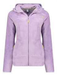 Geographical Norway Kurtka polarowa "Upalood" w kolorze lawendowym rozmiar: M. Różowe kurtki damskie Geographical Norway, m, bez wzorów, z polaru, bez kaptura. Za 113.63 zł.