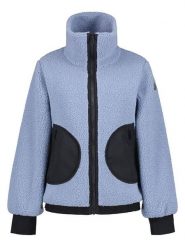 LUHTA Kurtka polarowa "Iskoinen" w kolorze błękitnym rozmiar: L. Niebieskie kurtki damskie Luhta, l, bez wzorów, z polaru, bez kaptura. Za 274.10 zł.