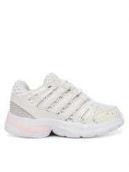 Adidas Sneakersy Adistar Control 5 Elastic Lace KJ9738 Biały. Białe buty sportowe dziewczęce Adidas, z materiału, bez zapięcia. Za 259.99 zł.
