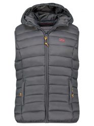 Geographical Norway Kamizelka pikowana "Vatikolor" w kolorze antracytowym rozmiar: L. Czarne kamizelki damskie Geographical Norway, l, bez wzorów, bez kaptura. Za 132.36 zł.