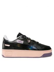 Puma Sneakersy Carina Street Charms 389392 02 Czarny. Czarne obuwie sportowe damskie Puma, ze skóry, bez zapięcia. Za 369.99 zł.