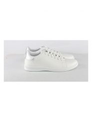 C'M Sneakersy w kolorze srebrno-białym rozmiar: 37. Białe obuwie sportowe damskie C'M, z materiału, bez zapięcia. Za 92.21 zł.