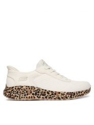 Skechers Sneakersy BOBS Sport Squad Chaos - Daily Prowl 117246/WHT Biały. Białe obuwie sportowe damskie Skechers, z materiału, bez zapięcia. Za 359.99 zł.