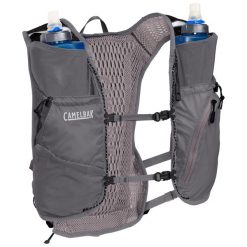 Kamizelka biegowa CamelBak Zephyr Vest szara. Szare kamizelki damskie Camelbak, uniwersalny, bez wzorów, bez kaptura. Za 646.80 zł.