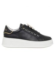 Patrizia Pepe Skórzane sneakersy w kolorze czarnym rozmiar: 35. Czarne obuwie sportowe damskie Patrizia Pepe, bez zapięcia. Za 272.31 zł.