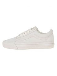 Vans Skórzane sneakersy w kolorze kremowym rozmiar: 38. Brązowe obuwie sportowe damskie Vans, bez zapięcia. Za 175.67 zł.