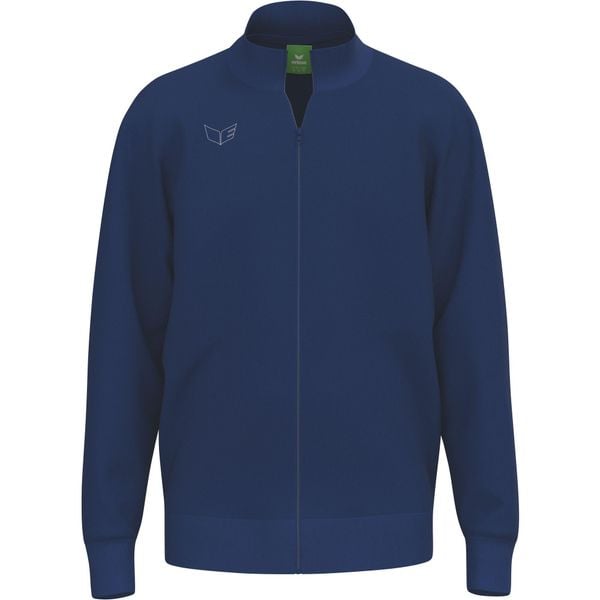Bluza Erima Premia Training. Niebieskie bluzy damskie Erima, m, bez wzorów, z bawełny, bez kaptura. Za 305.00 zł.