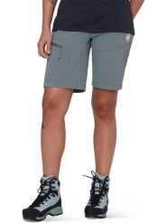 Mammut Szorty funkcyjne "Taiss SO" w kolorze szarym rozmiar: 36. Szare spodenki sportowe damskie Mammut, bez wzorów, outdoorowe. Za 274.95 zł.