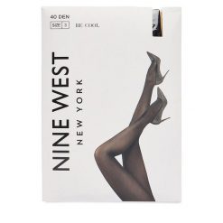 Rajstopy Nine West. Czarne rajstopy Nine West, bez wzorów. Za 24.99 zł.
