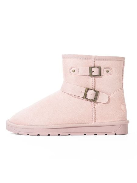 Blackfield Botki zimowe "Olwen" w kolorze jasnoróżowym rozmiar: 38. Różowe botki damskie Blackfield, na zimę, bez obcasa, bez zapięcia. Za 117.73 zł.