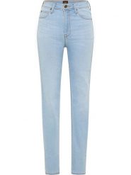 Lee Dżinsy "Scarlett" - Skinny fit - w kolorze błękitnym rozmiar: W28/L33. Niebieskie jeansy damskie Lee, z podwyższonym stanem. Za 96.60 zł.