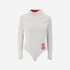 Bluza do szermierki dla praworęcznych 800N damska. Białe bluzy damskie FENC'IT, l, bez wzorów, z materiału, bez kaptura. Za 599.99 zł.