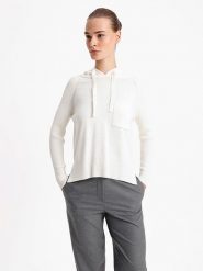 BGN Sweter w kolorze kremowym rozmiar: 40. Brązowe swetry klasyczne damskie BGN, z wełny, bez kołnierzyka. Za 96.60 zł.