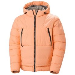 Kurtka narciarska Helly Hansen W22 Arc. Brązowe kurtki damskie Helly Hansen, na zimę, bez wzorów, z puchu, bez kaptura. W wyprzedaży za 1,914.00 zł.