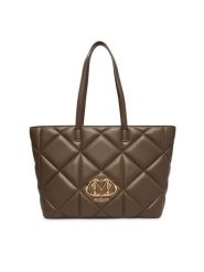 LOVE MOSCHINO Torebka JC4120PP1OLC0203 Brązowy. Brązowe shopper bag Love Moschino, bez wzorów, ze skóry, bez dodatków. Za 1,049.00 zł.