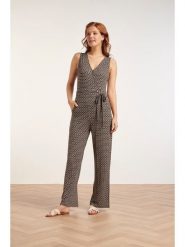 Smashed Lemon Kombinezon ze wzorem rozmiar: 3XL. Kombinezony damskie Smashed Lemon, xl, bez wzorów, z tkaniny, bez kołnierzyka, bez ramiączek. Za 184.30 zł.