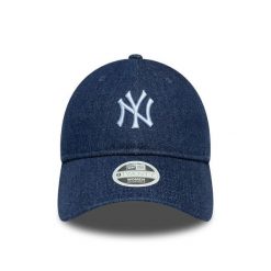 Czapka bejsbolowa 9twenty damska New York Yankees. Niebieskie czapki damskie New Era, bez wzorów. Za 163.50 zł.