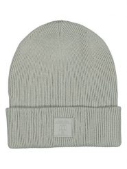 Derbe Czapka beanie w kolorze szarym rozmiar: onesize. Szare czapki damskie Derbe, bez wzorów, z materiału. Za 100.99 zł.