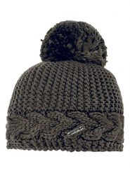 CAPO-authentic headwear Czapka w kolorze khaki rozmiar: onesize. Brązowe czapki damskie CAPO-authentic headwear, bez wzorów, z materiału. Za 129.57 zł.