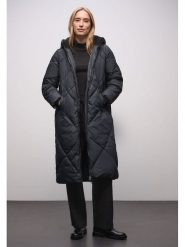 Street One Kurtka zimowa w kolorze czarnym rozmiar: 40. Czarne kurtki damskie Street One, na zimę, bez wzorów, z puchu, bez kaptura. Za 432.80 zł.