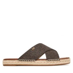 Espadryle MICHAEL Michael Kors. Brązowe espadryle damskie MICHAEL Michael Kors, bez wzorów, bez obcasa. Za 529.99 zł.