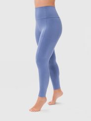 Les Lunes Legginsy sportowe "Luna Active" w kolorze błękitnym rozmiar: XL. Niebieskie legginsy damskie Les Lunes, xl, bez wzorów, z podwyższonym stanem, outdoorowe. Za 173.99 zł.