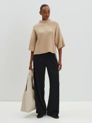 Someday Sweter "Talja" w kolorze jasnobrązowym rozmiar: M. Brązowe swetry klasyczne damskie someday., m, z wełny, bez kołnierzyka. Za 187.96 zł.