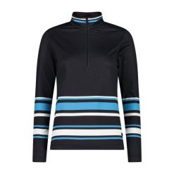 Damska bluza dresowa CMP. Czarne bluzy damskie CMP, na zimę, xs, bez wzorów, z dresówki, bez kaptura. Za 310.25 zł.