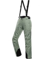 Alpine Pro Spodnie narciarskie "Osaga" w kolorze zielonym rozmiar: S. Zielone spodnie dresowe damskie Alpine Pro, m, bez wzorów. Za 491.45 zł.