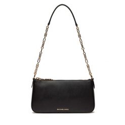 Torebka MICHAEL Michael Kors. Czarne torebki wieczorowe damskie MICHAEL Michael Kors, bez wzorów, bez dodatków. Za 709.99 zł.