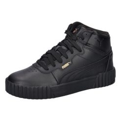 Buty sportowe damskie Puma Carina 3.0 Mid. Czarne obuwie sportowe casual damskie Puma, z syntetyku. Za 490.00 zł.