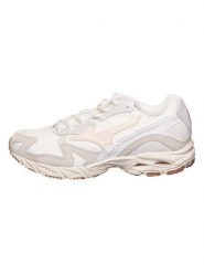 Mizuno Skórzane sneakersy "Wave Rider 10" w kolorze białym rozmiar: 42,5. Białe obuwie sportowe damskie Mizuno, z materiału, bez zapięcia. Za 316.24 zł.
